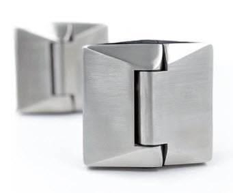 Atlantic Soft Close Glass Hinge 530 Series - SS2205 - Pair of 2.