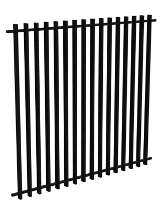 BARR Pool Fence Panel 50x25mm profile 1200 or 1800mm High