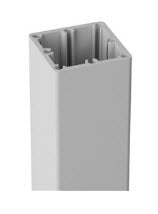Aluminium Post 50x50mm x 1.8mm thick wall - 2400mm or 6000mm H.