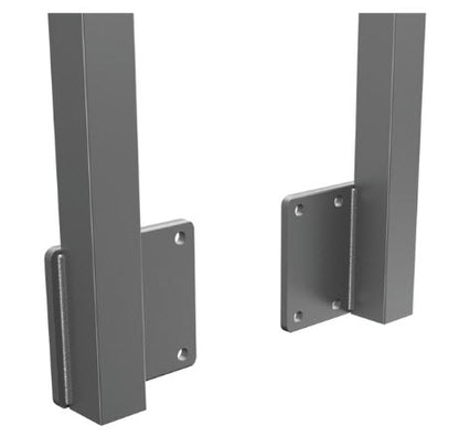 Face Mount Post 50x50x1500mm H Center / Left & Right