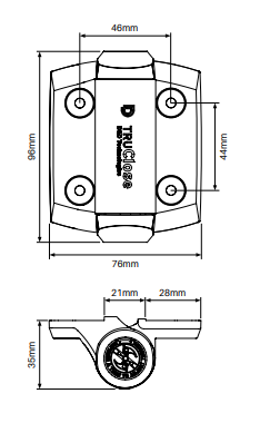 D&D Hinge & Top Pull Latch - MAGNA Lockable Latch & TruClose Hinges - Black