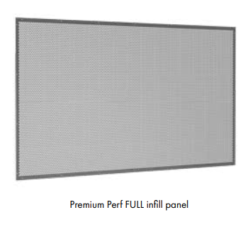 Premium Perf Full or Deco Infill Panel Only 1988mm W x 1188mm H