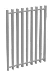 BARR Fence Gate 50X25mm, 975mm Wide & 1200 or 1800mm High.