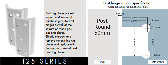 Polaris Soft Close Hinges 125 Series & 155 Series Hinge Sets & Brackets