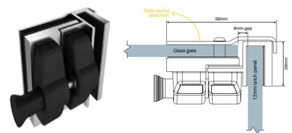 Master Range Latch Kits & Fixing Plates