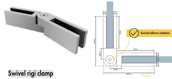 RIGI Clamps & Glass Clamps