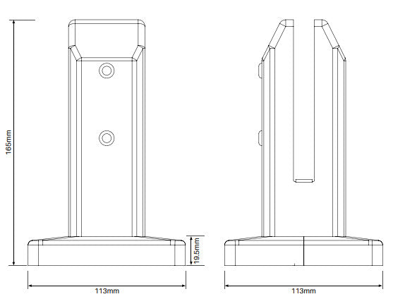 Spigot Insulator Cover to Eliminate Earthing Requirements Core Drill & Base plated