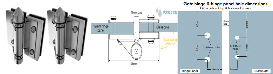 Master Range SS316 Series Hinges