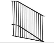 Tubular Fencing - 900mm or 1200mm High Flat Top Panel