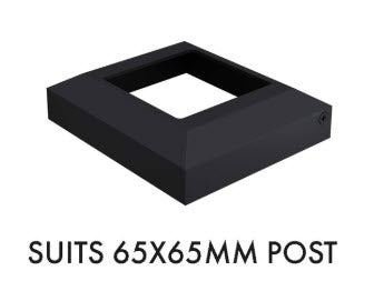 Post cover - Suit 50mm x 50mm post or 65mm x 65mm.