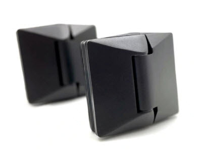 Atlantic Soft Close Glass Hinge 530 Series - SS2205 - Pair of 2.