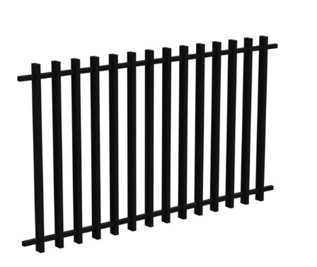 BARR Balustrade Panel 50x25mm profile 1000mm or 1200mm High