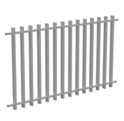 BARR Balustrade Panel 50x25mm profile 1000mm or 1200mm High