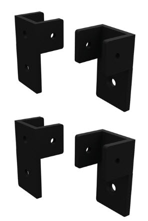 BARR Pool Fence or Balustrade Pannel Fixing Brackets "C" type or Extended "C"