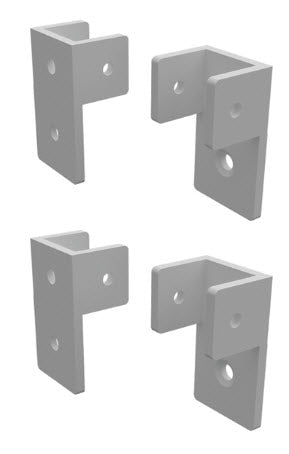 BARR Pool Fence or Balustrade Pannel Fixing Brackets "C" type or Extended "C"