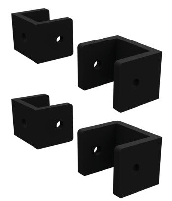 BARR Pool Fence or Balustrade Pannel Fixing Brackets "C" type or Extended "C"
