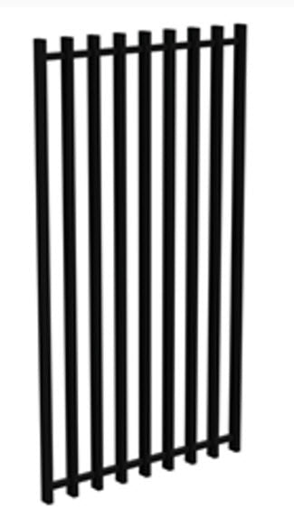 BARR Fence Gate 50X25mm, 975mm Wide & 1200 or 1800mm High.