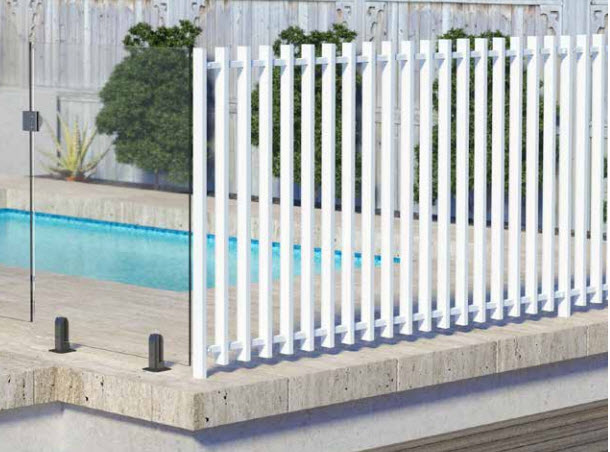 BARR Pool Fencing White