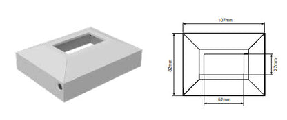 BARR Pool Fence Post Dressing Ring's