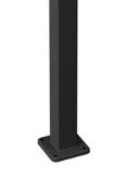 Balustrade Base Plated Post 50x50x3.2mm post - 100x100mm base plate - 1050mm H