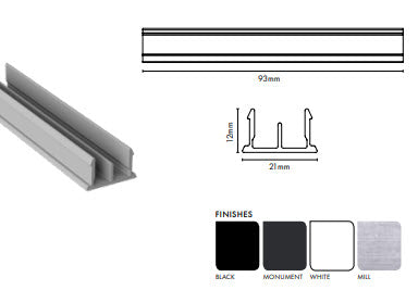 AIRE Balustrade Top Infill Spacers