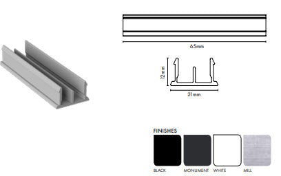 AIRE Balustrade Top Infill Spacers